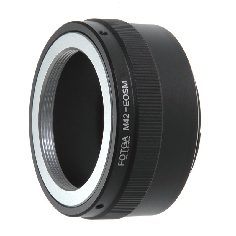 FocusFoto FOTGA Adapter Ring for M42 42mm Screw Mount Lens to Canon EOS EF-M Mount Mirrorless Camera Body M1 M2 M3 M5 M6 M10 M50 M100 - Image 5